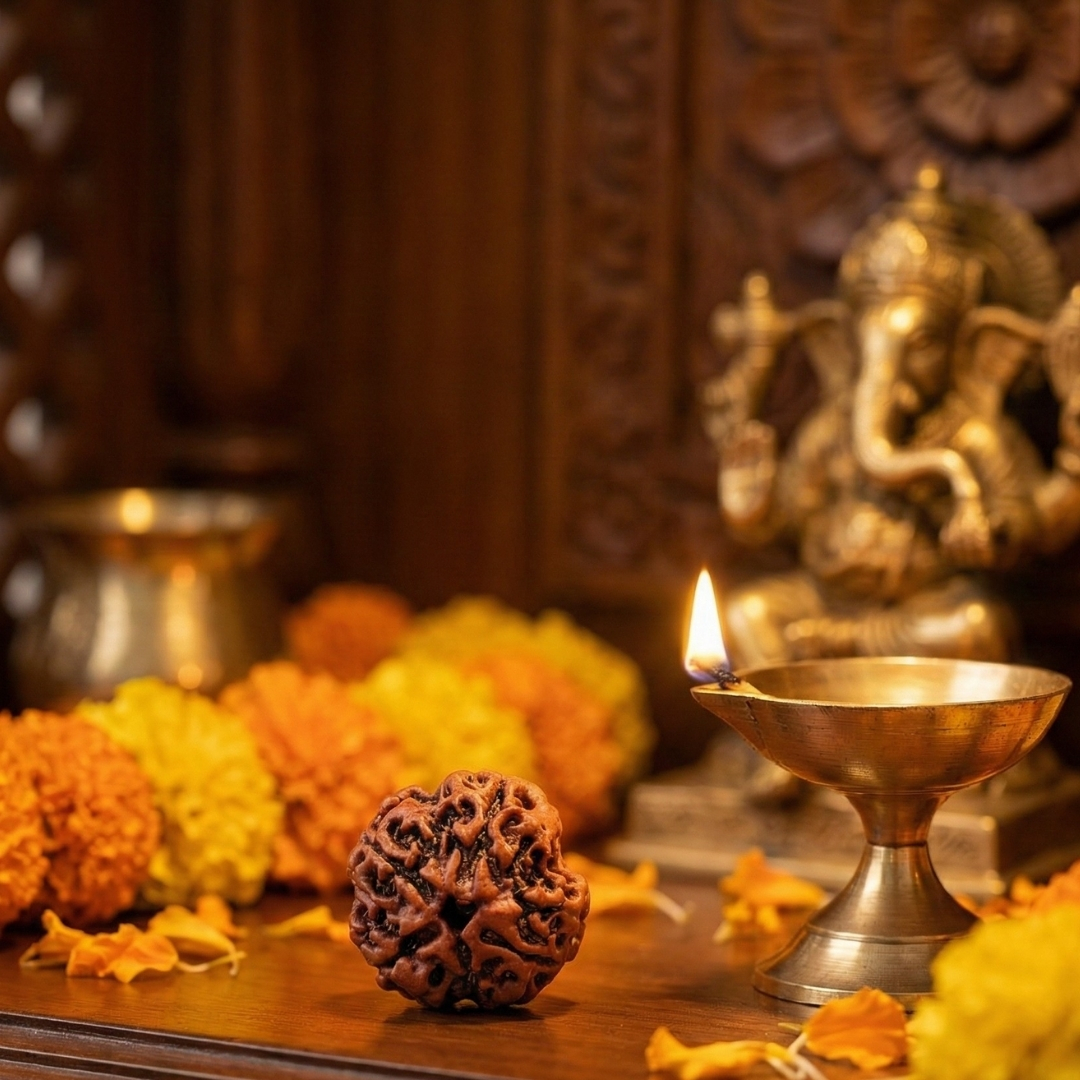 4  Mukhi Certified Rudraksha